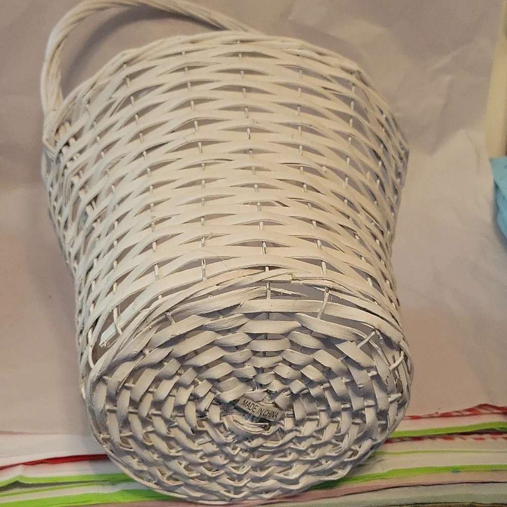 Large White Basket